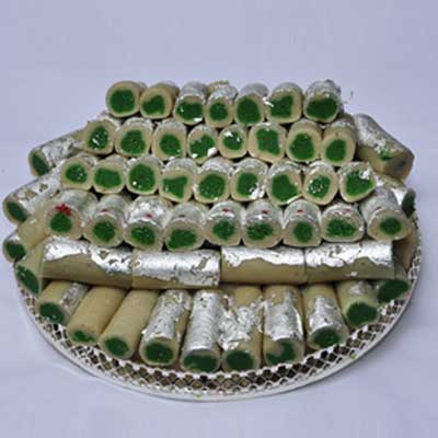 "Cashew Rolls - 1kg (Swagruha Sweets) - Click here to View more details about this Product